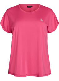Enf&auml;rgad tr&auml;nings-T-shirt, Rosa