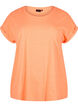 Neonfärgad bomulls t-shirt, Orange, Packshot image number 0