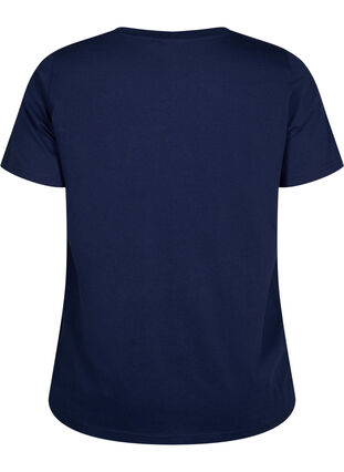 T-shirt i bomull med texttryck, Medieval B. w. Paris, Packshot image number 1