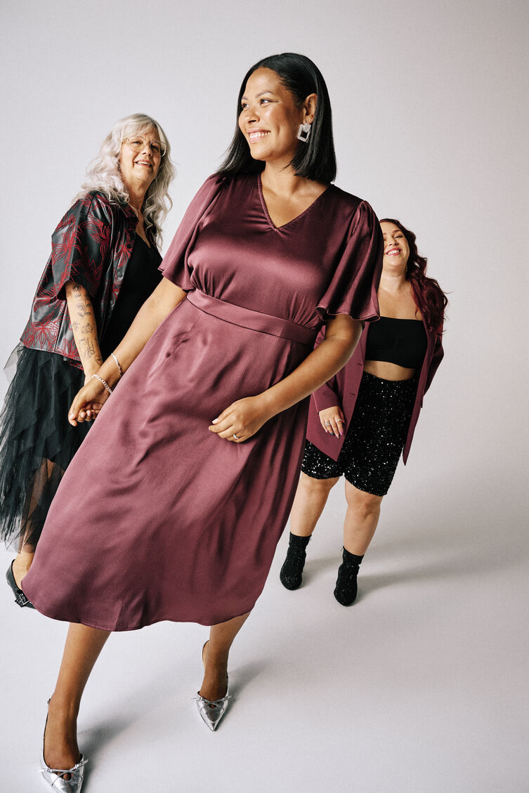 Kläder med detaljer, , Model