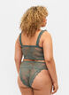 Bralette i spets utan bygel, Balsam Green Ass, Model image number 1