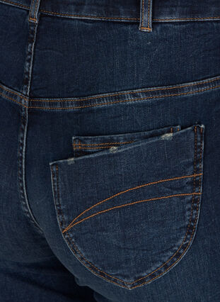 Bootcut jeans, Dark blue denim, Packshot image number 3
