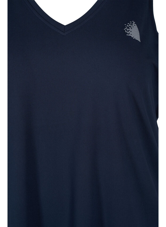 Tr&auml;ningstopp med v-ringning, Bl&aring;, Packshot image number 2