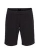 L&ouml;sa shorts i bomull med fickor, Svart, Packshot image number 0