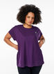 Enf&auml;rgad tr&auml;nings-T-shirt, Lila, Model image number 0