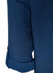 Tunika i bomullsmuslin med broderie anglaise, Bl&aring;, Packshot image number 3