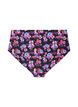 Bikinitrosa med h&ouml;g midja och m&ouml;nster, Lila, Packshot image number 1