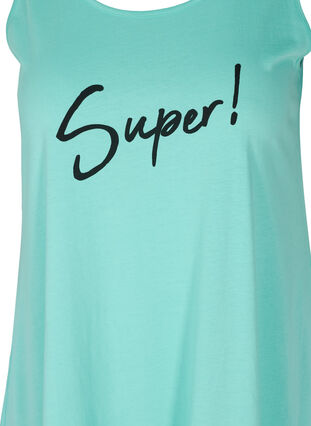 A-linjeformad klänning utan ärmar, Aqua Sky SUPER , Packshot image number 2