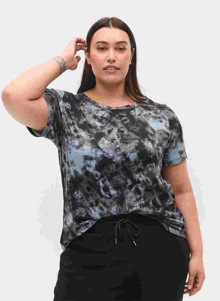 Tränings t-shirt i tryck med korta ärmar, Citadel, Model image number 0