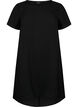 Kl&auml;nning med korta &auml;rmar, Svart, Packshot image number 0