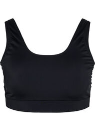 Bikinitop med rund halsringning , Black