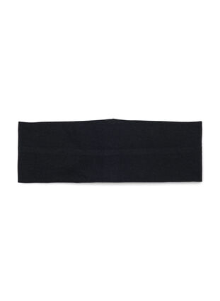 Hårband i bomull, Black, Packshot image number 0