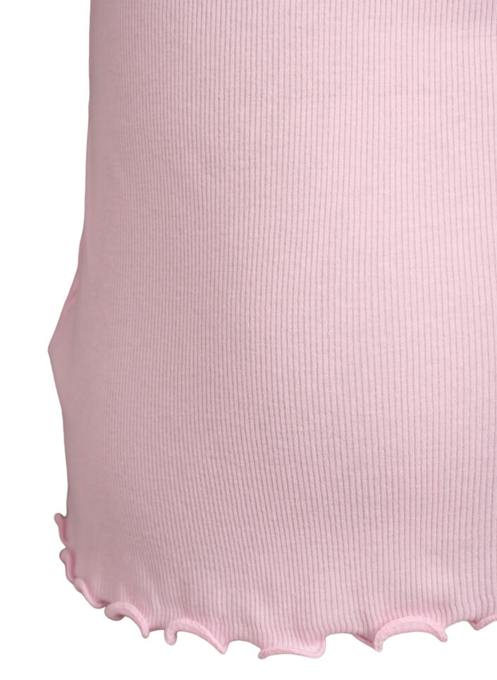Topp med spetskant, Rosa, Packshot image number 3