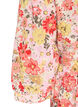 Blommig midikl&auml;nning med broderie anglaise och knytsk&auml;rp, Rosa, Packshot image number 3