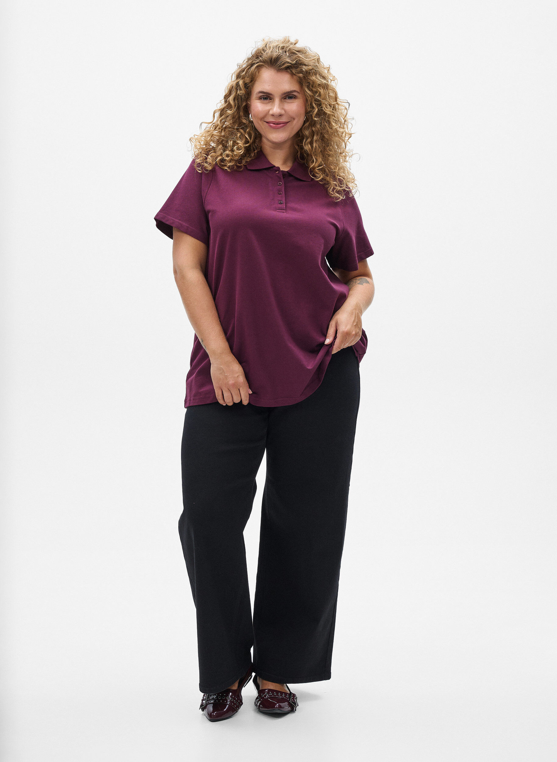 ZizziKort&auml;rmad pik&eacute;tr&ouml;ja, R&ouml;d, Model image number 1