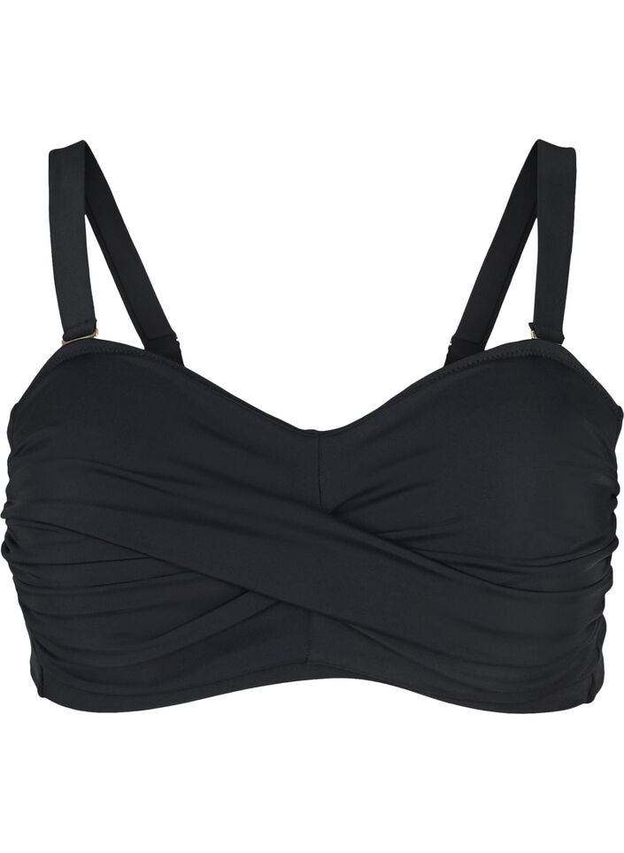 Bikiniöverdel, Black, Packshot image number 0