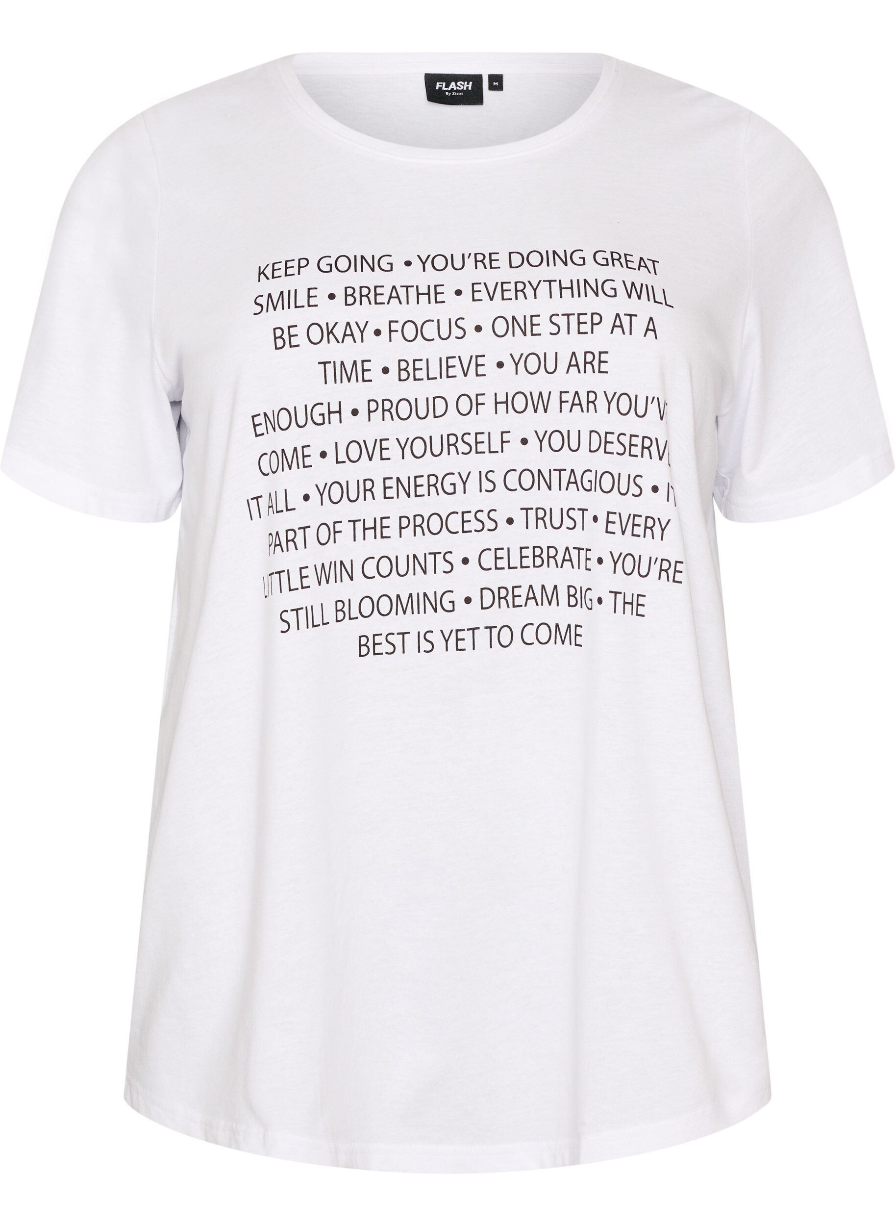 FLASH - T-shirt med tryck