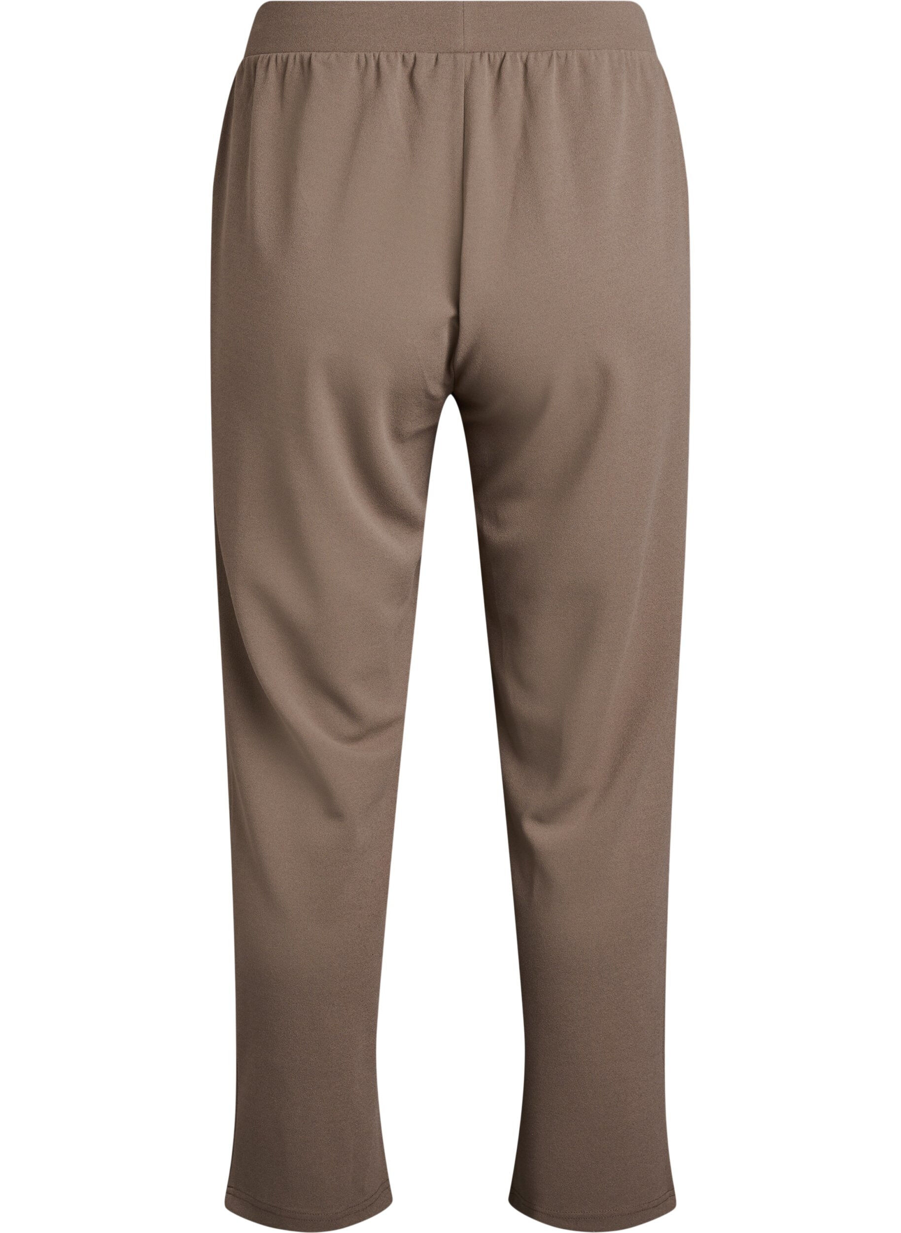 ZizziByxor med rak passform, Beige, Packshot image number 1