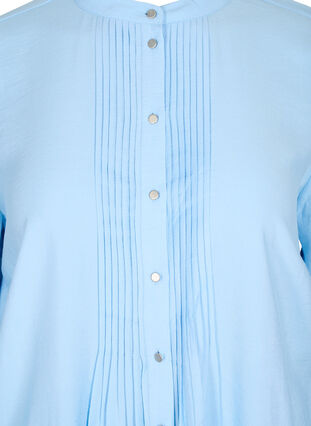Långärmad skjortklänning i viskos, Dutch Canal, Packshot image number 2