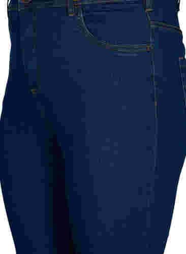 FLASH - Högmidjade jeans med bootcut, Blue denim, Packshot image number 2