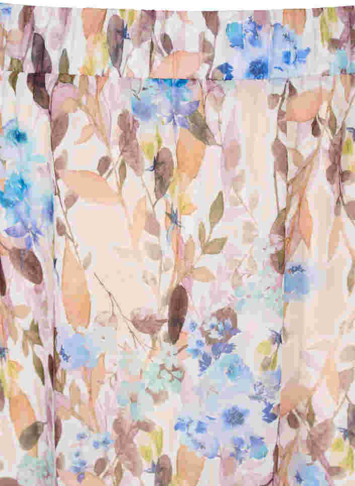 Blommig a-linjeformad kjol , Humus Flower AOP, Packshot image number 2