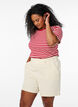 Shorts med fickor och l&ouml;s passform, Beige, Model image number 0