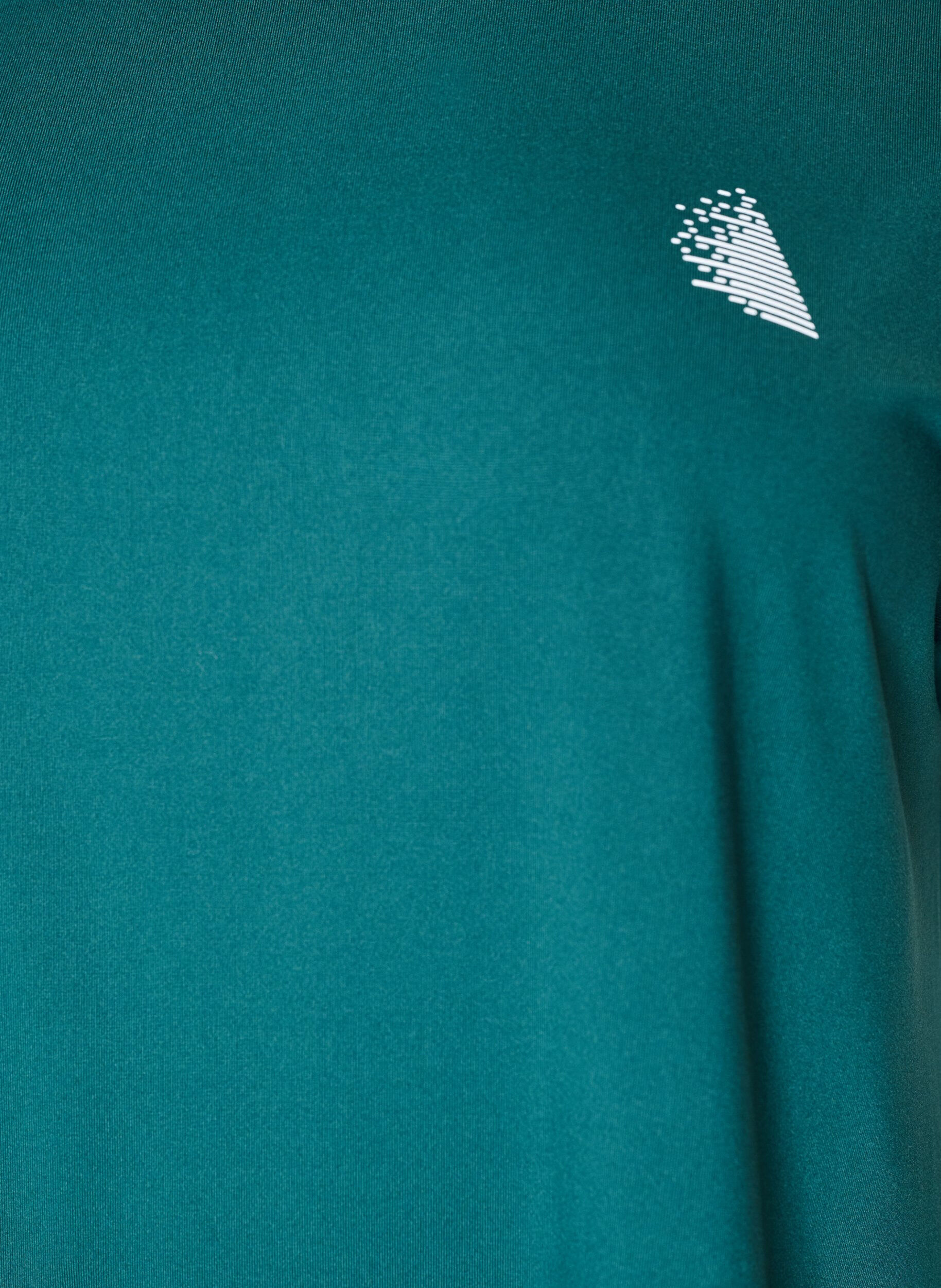 ZizziEnf&auml;rgad tr&auml;nings-T-shirt, Gr&ouml;n, Packshot image number 2