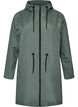 L&auml;ttviktig parkas med huva, Gr&ouml;n, Packshot image number 0