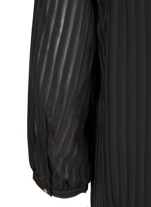 Tunika med rund halsringning och 7/8-ärmar, Black, Packshot image number 3