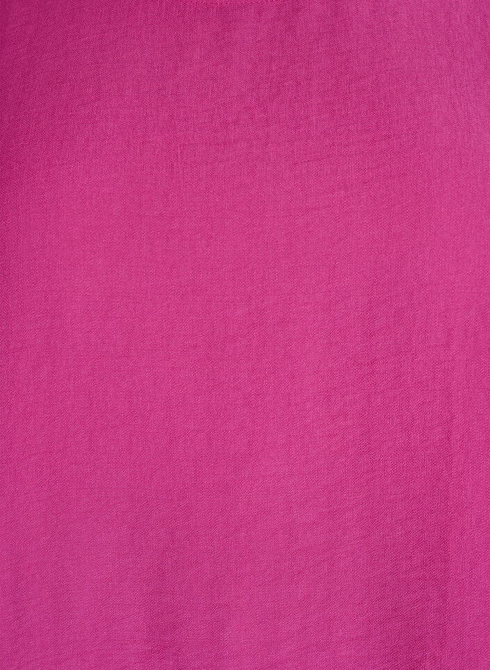 Viskosblus med halvkorta ärmar, Rosa, Packshot image number 2