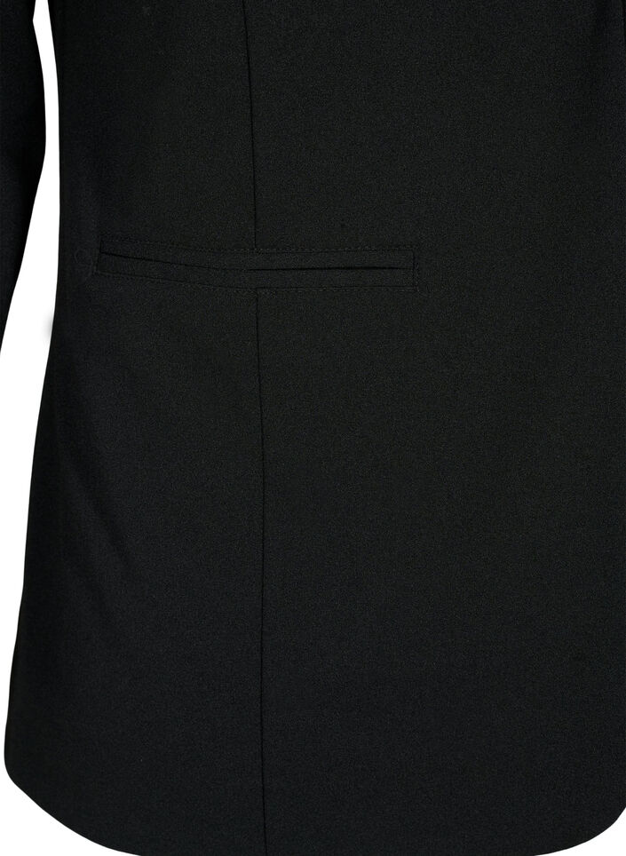 Blazer med fickor, Black, Packshot image number 3