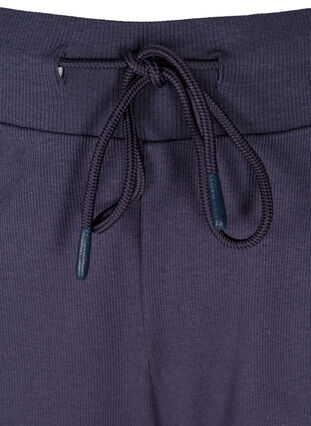 Ribbade culottebyxor med lös passform, Odysses Gray, Packshot image number 2