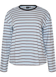 Bas-t-shirt med l&aring;nga &auml;rmar, Bl&aring;
