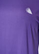 Enf&auml;rgad tr&auml;nings-T-shirt, Lila, Packshot image number 2