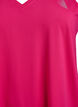 Tr&auml;ningslinne med v-ringning, Rosa, Packshot image number 2