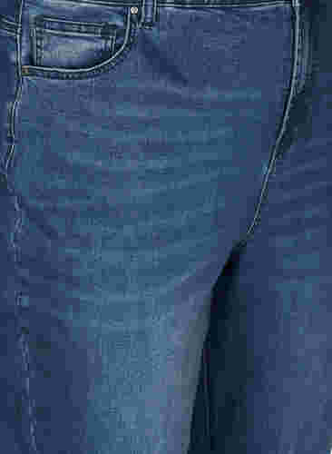 Jeans med extra hög midja, Blue denim, Packshot image number 2