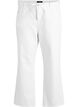 Raka jeans med knytsk&auml;rp, Vit, Packshot image number 0