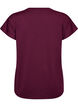 L&ouml;s tr&auml;ningst-shirt med v-ringning, Lila, Packshot image number 1