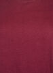 Enkel t-shirt i bomull med rund halsringning, M&ouml;rk Bordeaux, Packshot image number 2