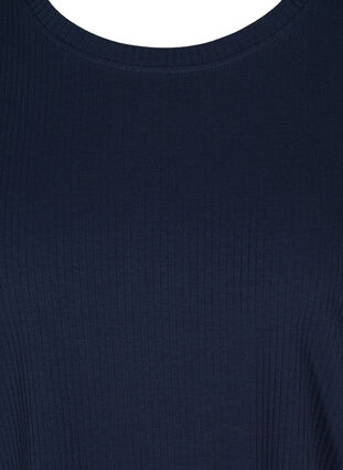 Ribbad t-shirt, Navy Blazer, Packshot image number 2