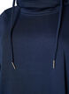 Sweatshirt med h&ouml;g krage och fickor, Bl&aring;, Packshot image number 2