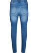 Jeggings med slitna detaljer, Dark blue, Packshot image number 1