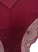 Trosor i mesh med broderade spetsdetaljer, R&ouml;d, Packshot image number 2