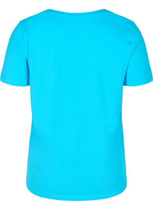 Basis t-shirt, River Blue, Packshot image number 1