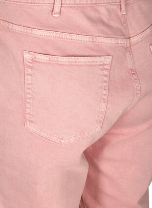 Mom fit jeans i bomull, Rose Smoke, Packshot image number 3