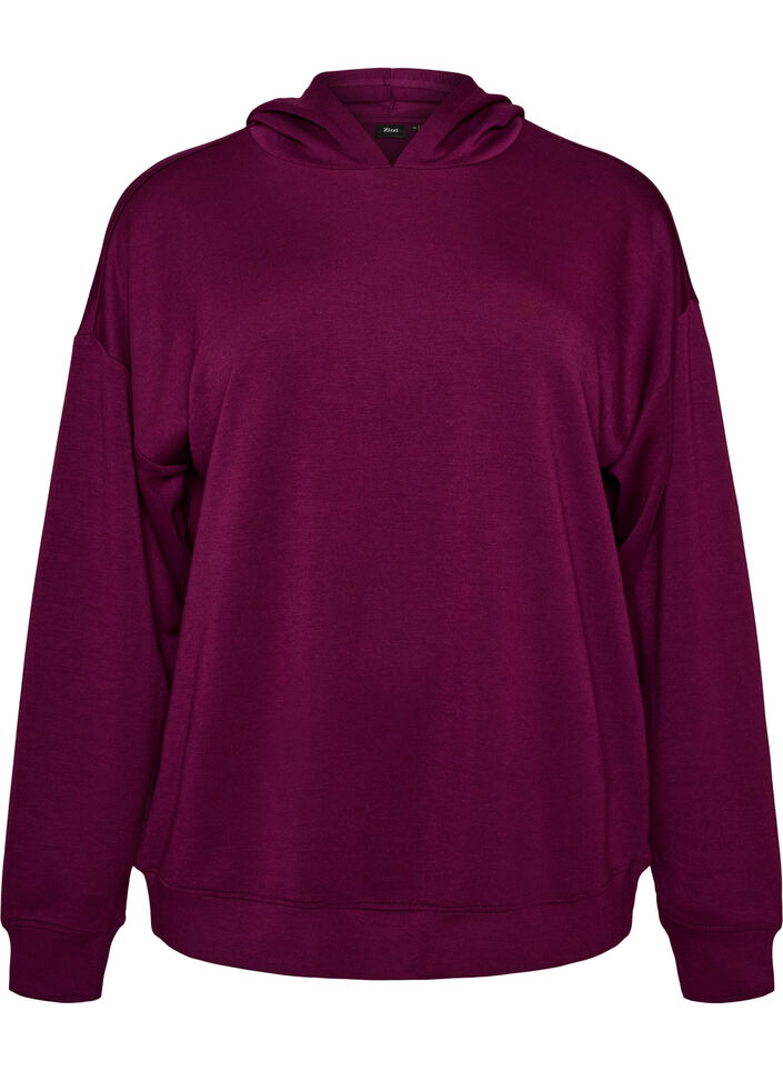 Huvtr&ouml;ja i jersey, Lila, Packshot image number 0