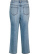 Kiana straight fit-jeans med h&ouml;g midja, Bl&aring;, Packshot image number 1