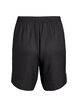 Shorts med fickor och h&ouml;g midja, Svart, Packshot image number 1