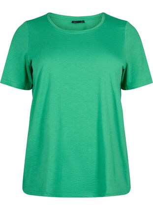 FLASH - T-shirt med rund halsringning, Kelly Green, Packshot image number 0