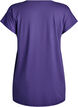 L&aring;ng tr&auml;nings-t-shirt, Lila, Packshot image number 1